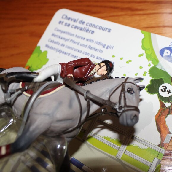 3/$55❤️Competition Horse with Riding Girl Figurines by Papo 51563 Hand Painted - Picture 4 of 13